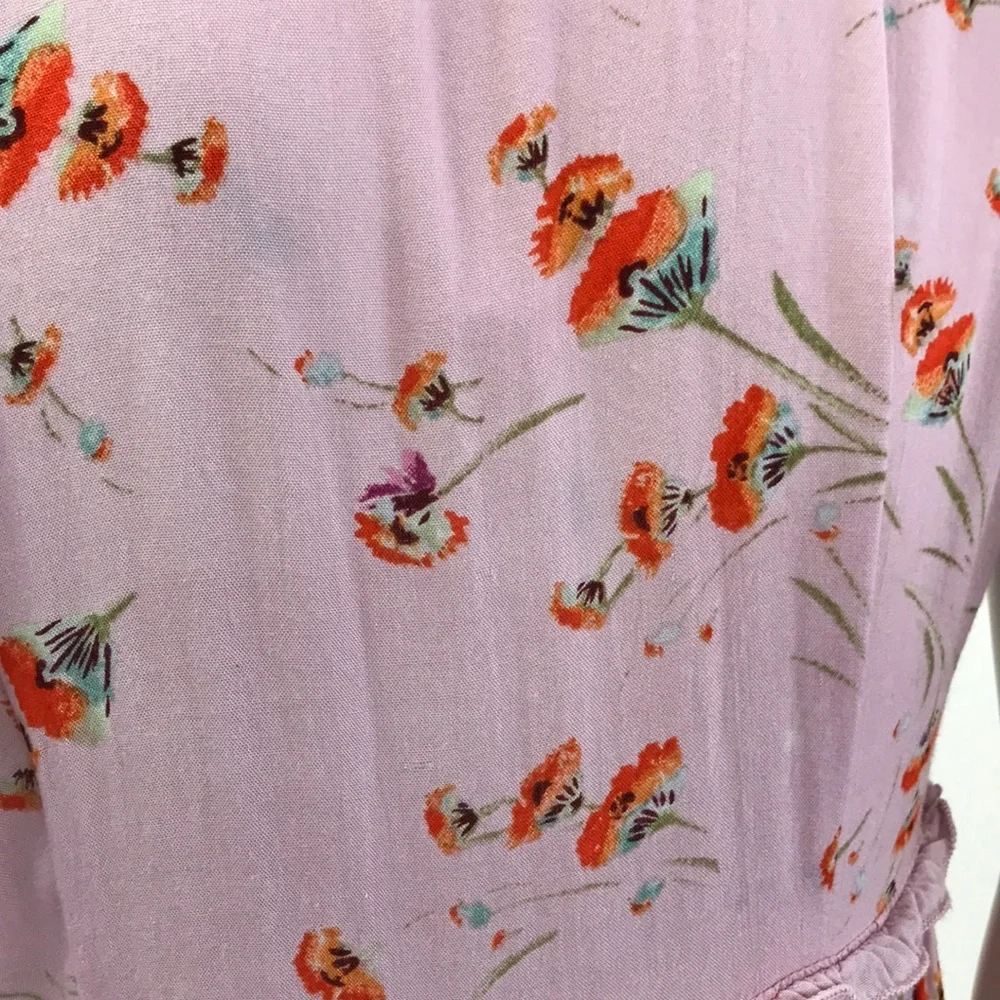 Pink Maxi Floral Dress - Picture 7 of 8